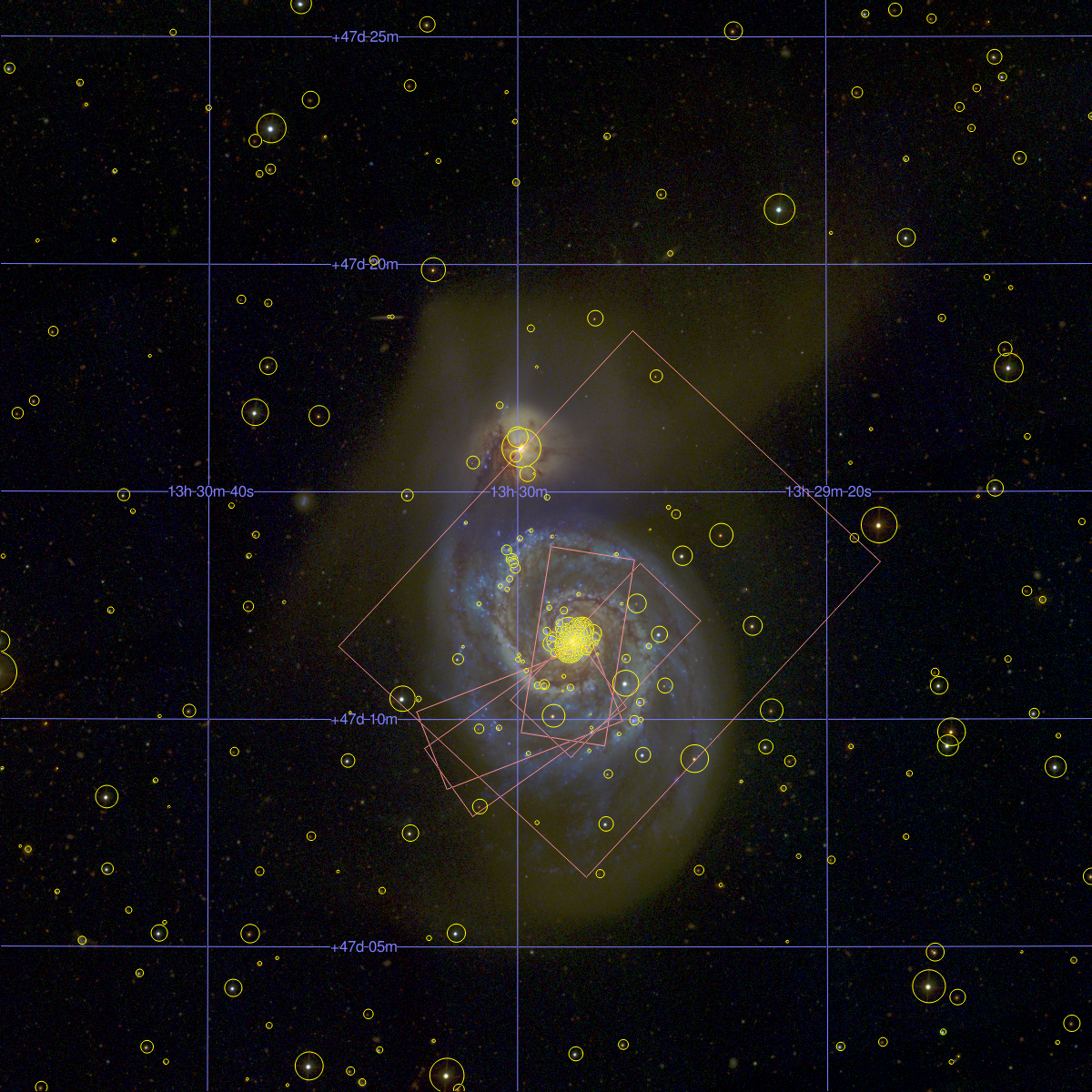 SDSS M51 mosaic